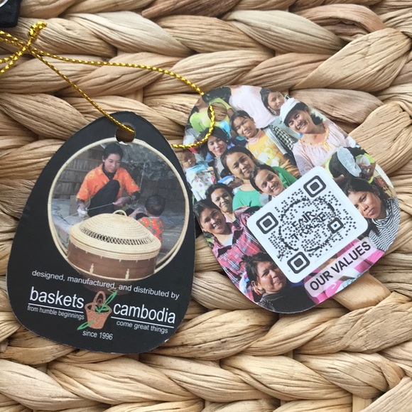 NWT Baskets of Cambodia purse - Picture 7 of 8